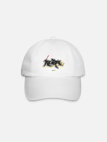 Aura Graffiti - Casquette classique - blanc/blanc