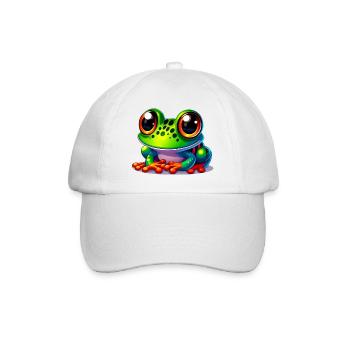 Grenouille - Casquette classique - blanc/blanc - Devant