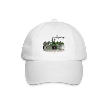 High Indulgence // High Customs // Augsburg // Illustration - Baseball Cap - white/white - Front