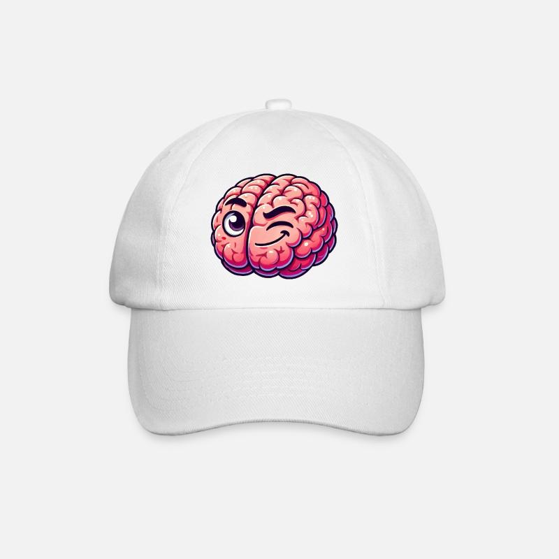 Cerveau intelligent - Casquette classique - blanc/blanc