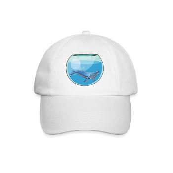 Bocal à baleine - Casquette classique - blanc/blanc - Devant