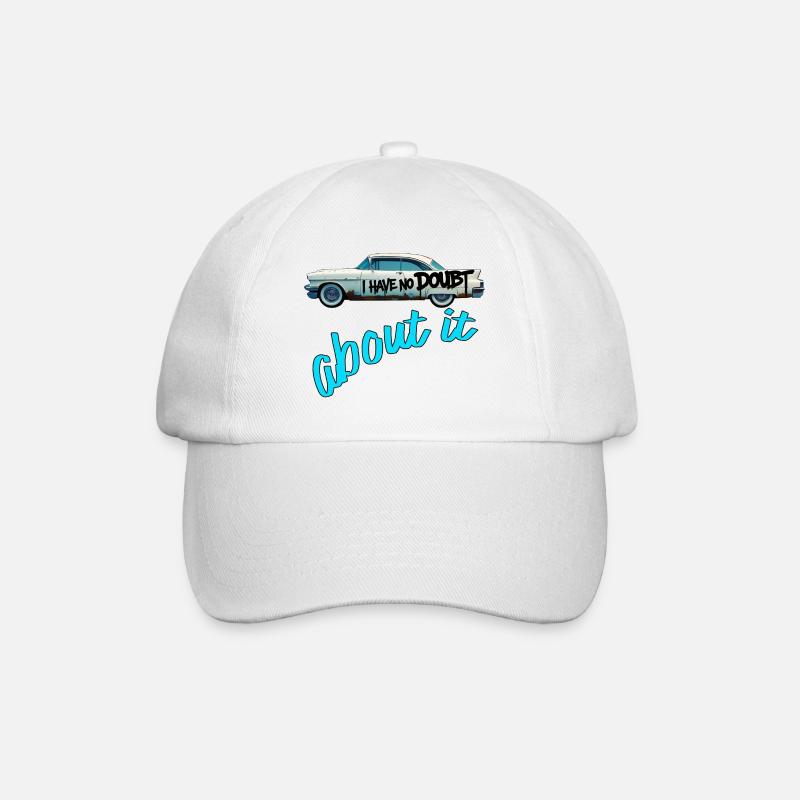 ausschließlich Oldtimer - Baseballkappe - Weiß/Weiß