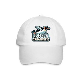 T-SHIRT COOL, PINGUIN - Casquette classique - blanc/blanc - Devant