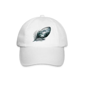 Plume de la faune - Casquette classique - blanc/blanc - Devant