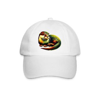 Otter - Baseballkappe - Weiß/Weiß - Vorne