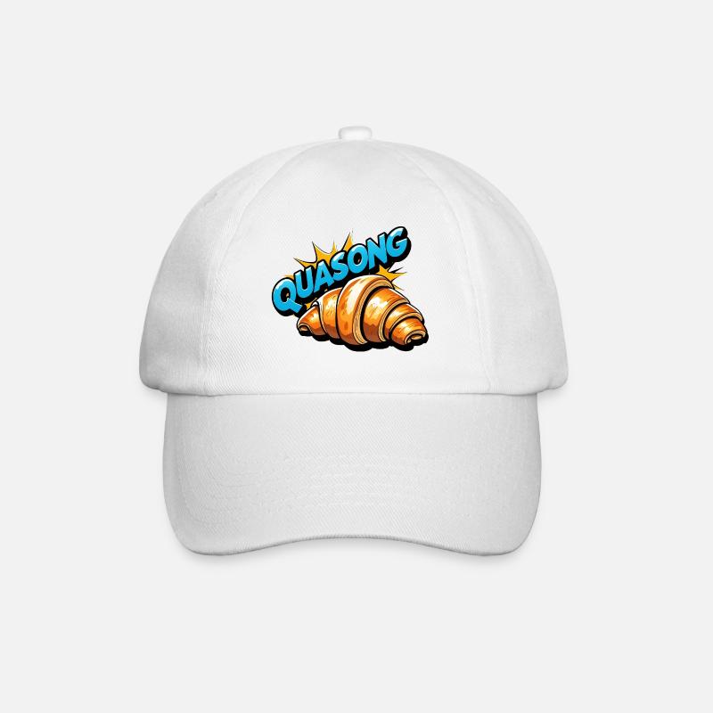 Quasong - Baseballkappe - Weiß/Weiß