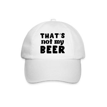 That's not my beer - Baseball Cap - white/white - Front