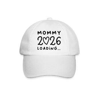 Maman 2026 - Casquette classique - blanc/blanc - Devant