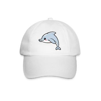 Dauphin - Casquette classique - blanc/blanc - Devant
