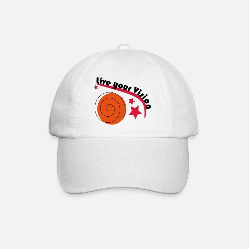 Vivez votre vision - Casquette classique - blanc/blanc
