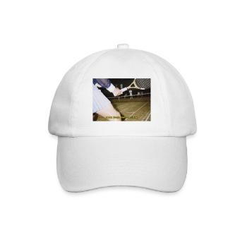 Citation d’humour de match de tennis - Casquette classique - blanc/blanc - Devant
