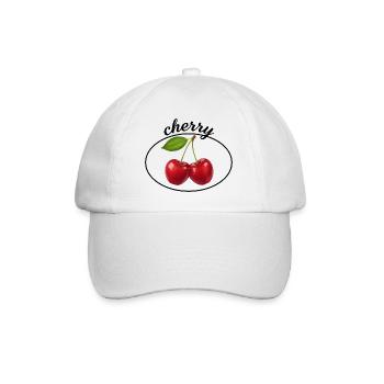 Emblème Duo Cerise - Casquette classique - blanc/blanc - Devant