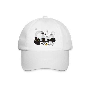 Halloween Party - Baseball Cap - white/white - Front