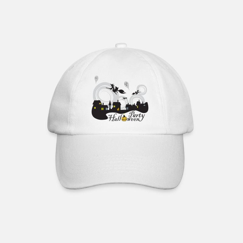 Fête d’Halloween - Casquette classique - blanc/blanc