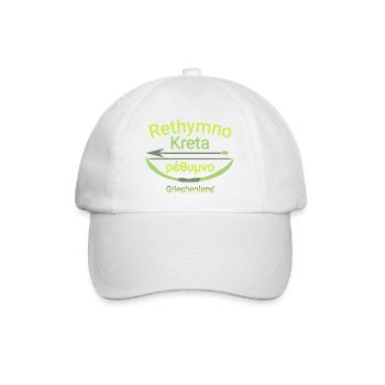 Réthymnon Crète avec arc et flèche Tendance cool - Casquette classique - blanc/blanc - Devant