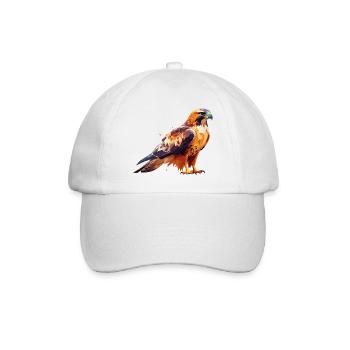 Faucon - Casquette classique - blanc/blanc - Devant