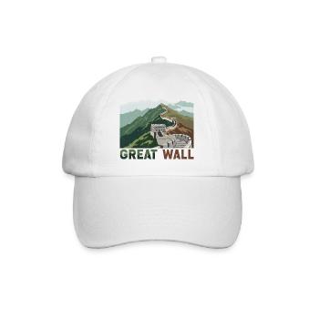 Great Wall Great Wall of China - Baseball Cap - white/white - Front