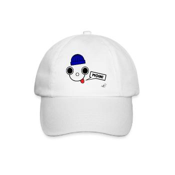 Koppie Moin avec Beanie - Casquette classique - blanc/blanc - Devant