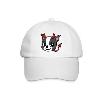 Boston - Devil - Baseball Cap - white/white - Front