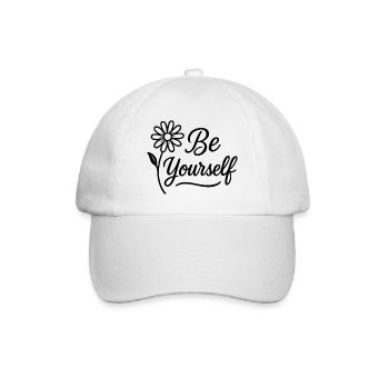 Soyez vous-même - Casquette classique - blanc/blanc - Devant
