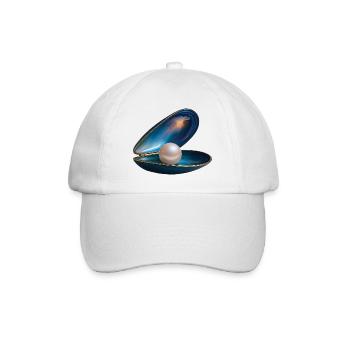 RICH MUSSEL - Bellgique - Baseball Cap - white/white - Front
