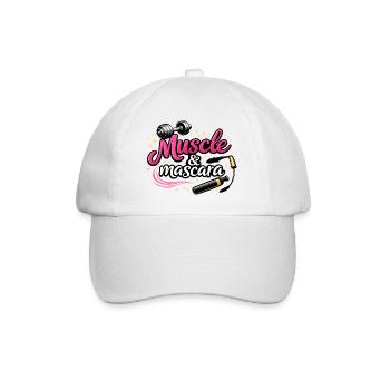 Muscle & Mascara – Déclaration de forme féminine de la - Casquette classique - blanc/blanc - Devant