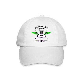 Fashion_City - Baseballkappe - Weiß/Weiß - Vorne