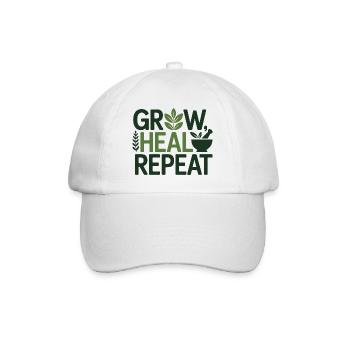 Professional Botanical Recovery Experts  - Baseball Cap - white/white - Front