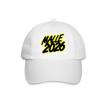 Malle 2026 - Baseball Cap - white/white - Front