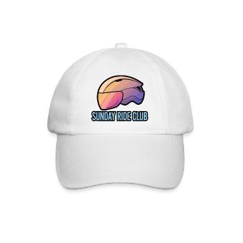 Sunday Ride Club Gradient Helmet - Baseball Cap - white/white - Front