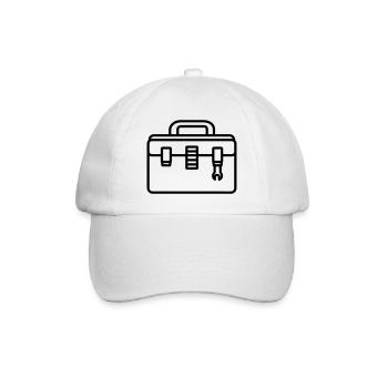 Toolbox - Baseball Cap - white/white - Front