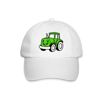 Tractor children - Baseball Cap - white/white - Front