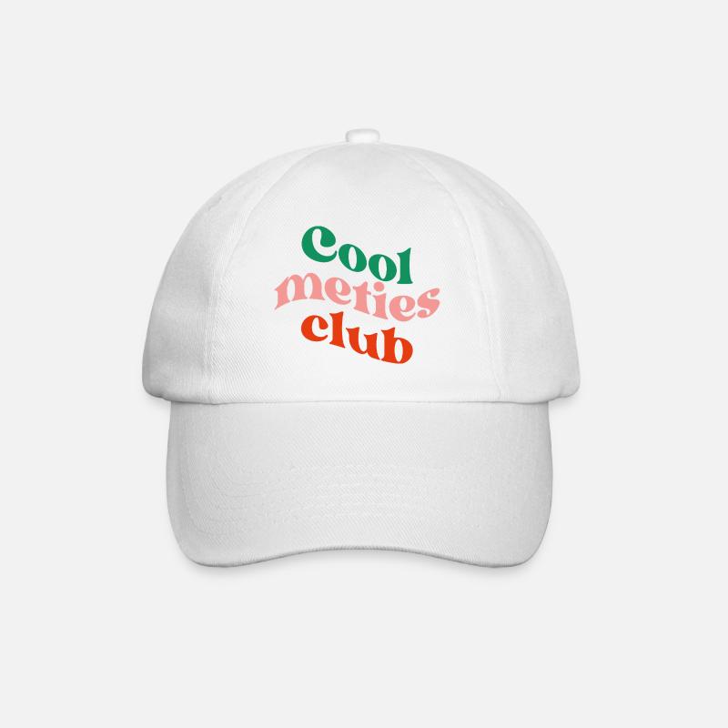 Cool Meties Club - Baseballkappe - Weiß/Weiß