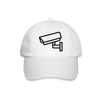 Camera - Baseball Cap - white/white - Front