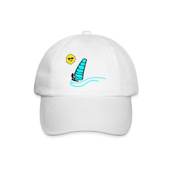 Surfer Sun - Baseball Cap - white/white - Front