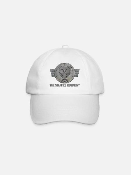 The staffies regiment - 133 - Casquette classique - blanc/blanc