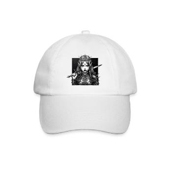 Moon Queen Elven Warrior - Baseball Cap - white/white - Front