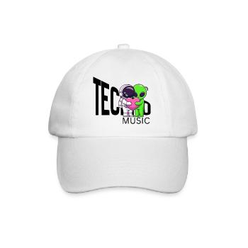 Câlin Cosmique : Alien et Astronaute - Casquette classique - blanc/blanc - Devant
