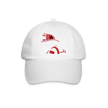 Rescue Dog Profile Graphic - Baseball Cap - white/white - Front