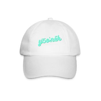 Einzigartig / unique - Baseballkappe - Weiß/Weiß - Vorne