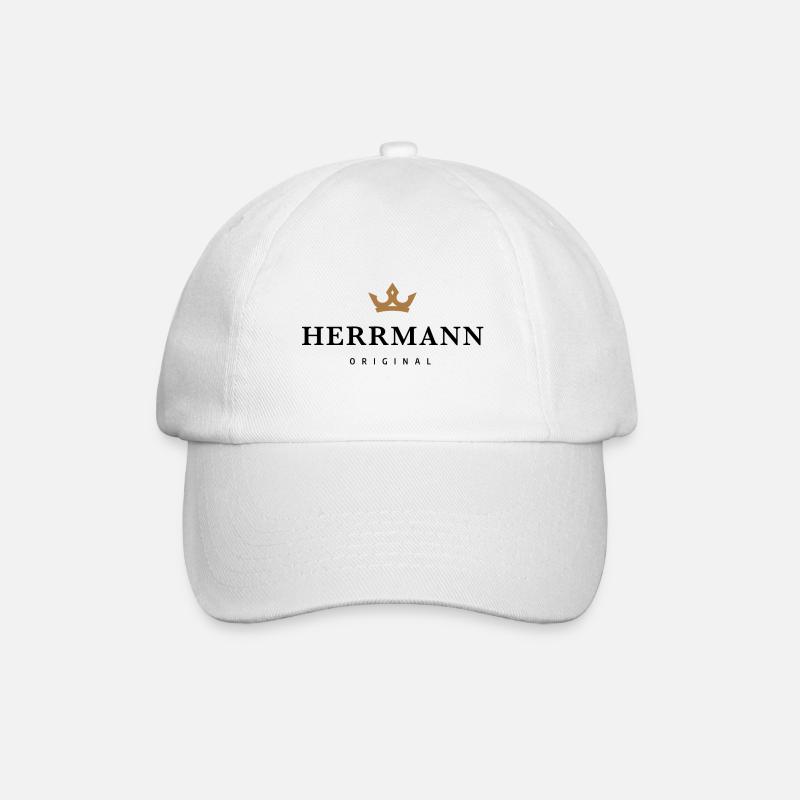 Herrmann - Baseballkappe - Weiß/Weiß