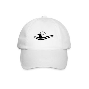 Wave - Baseball Cap - white/white - Front