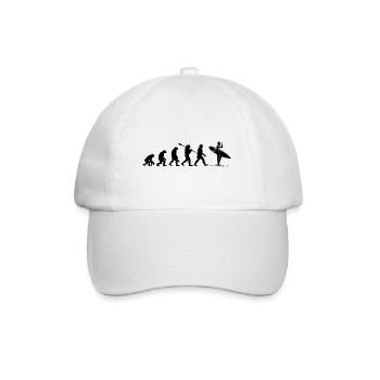 Évolution Surf - Casquette classique - blanc/blanc - Devant