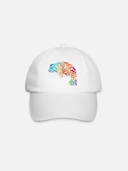 Seekuh - Manatee - Baseballkappe - Weiß/Weiß