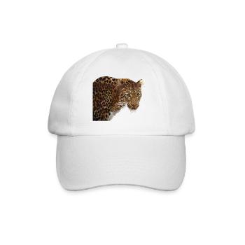Leopard - Baseball Cap - white/white - Front