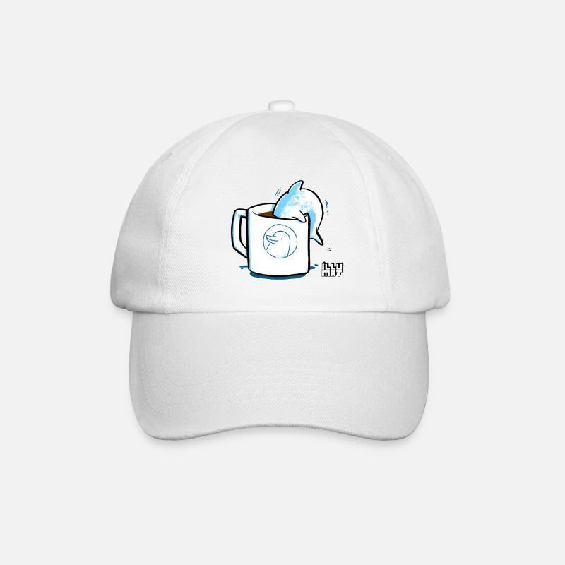 Flipper à café - Casquette classique - blanc/blanc