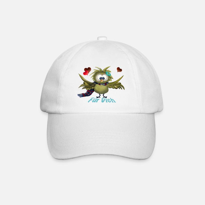 Für Dich - Baseballkappe - Weiß/Weiß