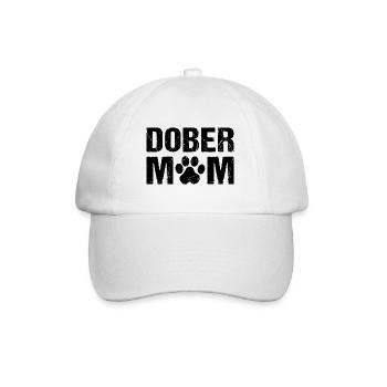 Dober Maman Doberman Chiens - Casquette classique - blanc/blanc - Devant
