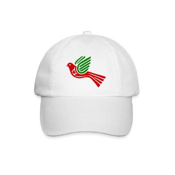 Dove of peace dove - Baseball Cap - white/white - Front