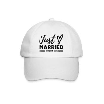 Drôle de sort pour les 20 ans de mariage - Casquette classique - blanc/blanc - Devant